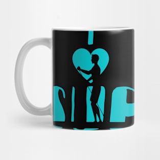 Stand up paddling Mug